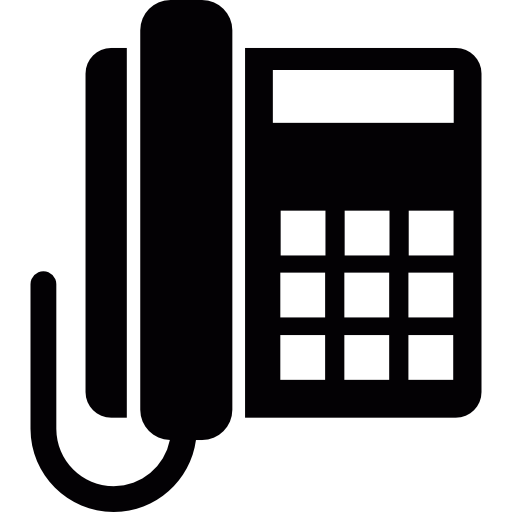 telefono de oficina  icono