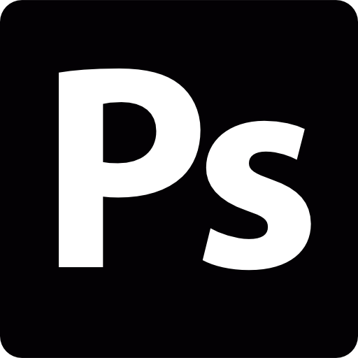 logotipo de adobe photoshop  icono