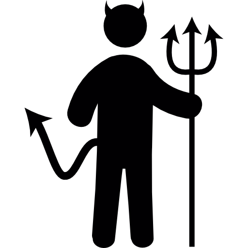 Devil Standing Up  icon