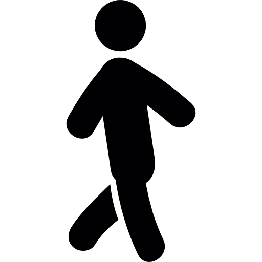 pessoa caminhando  Ícone
