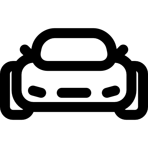 スポーツカー Curved Lineal icon