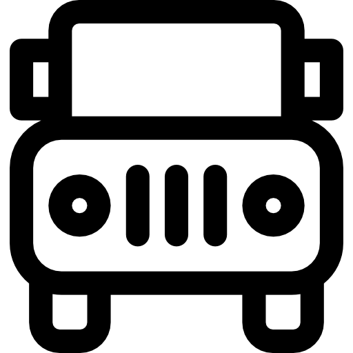 jeep Curved Lineal ikona