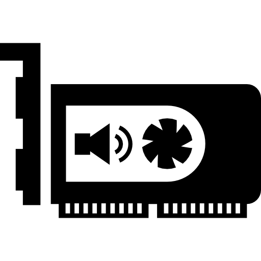 scheda audio  icona