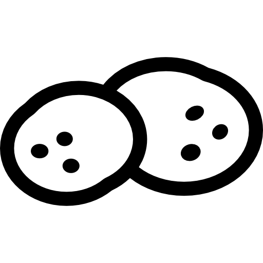ziemniaki Basic Rounded Lineal ikona