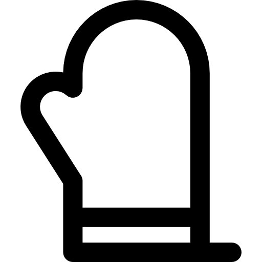 glove Basic Rounded Lineal icon