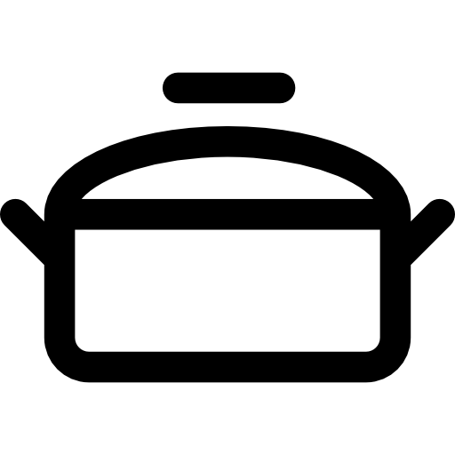 garnek Basic Rounded Lineal ikona