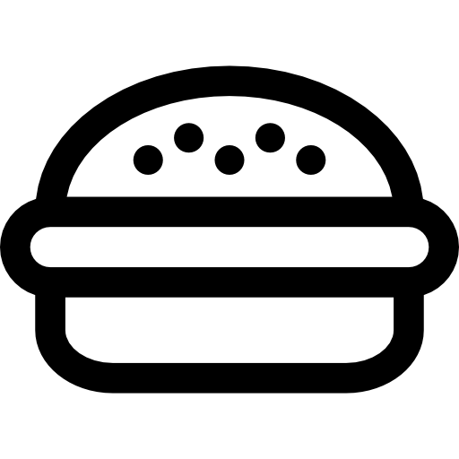 hamburger Basic Rounded Lineal ikona