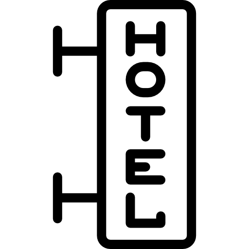 segno dell'hotel Special Lineal icona