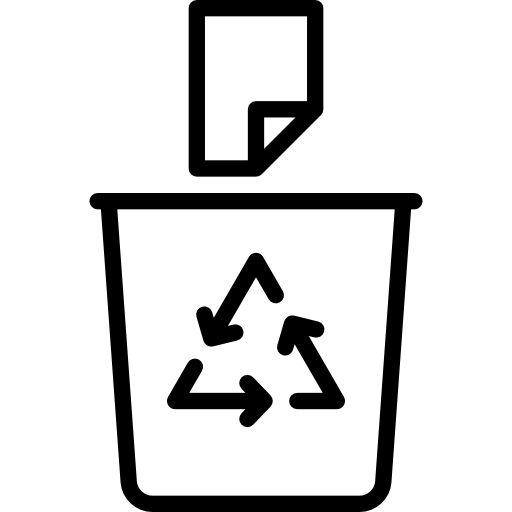 kosz do recyklingu Special Lineal ikona