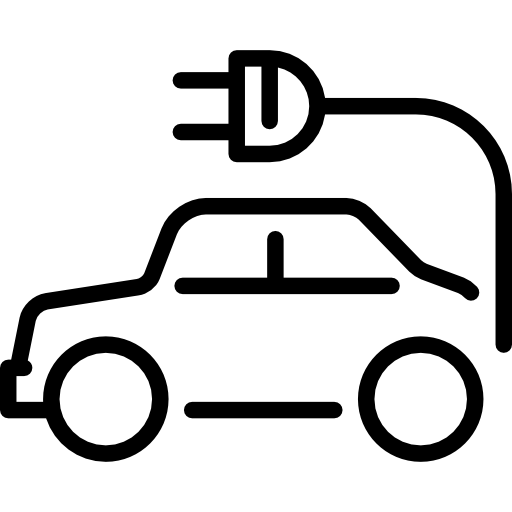 Electric Car Special Lineal icon