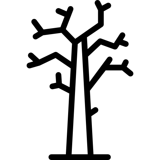 arbre sec  Icône