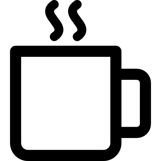 Hot Drink Basic Rounded Lineal icon