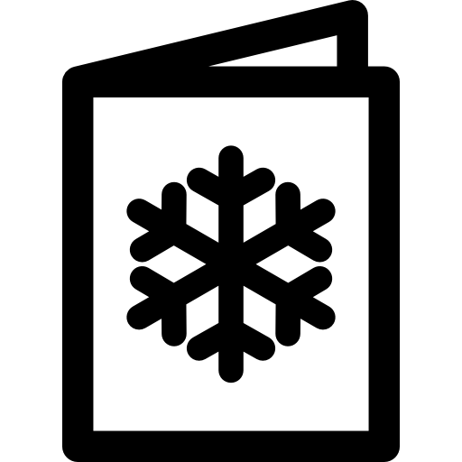 クリスマスカード Basic Rounded Lineal icon