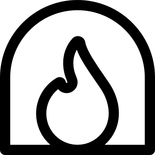 kamin Basic Rounded Lineal icon