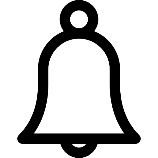 Bell Basic Rounded Lineal icon