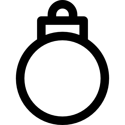Bauble Basic Rounded Lineal icon