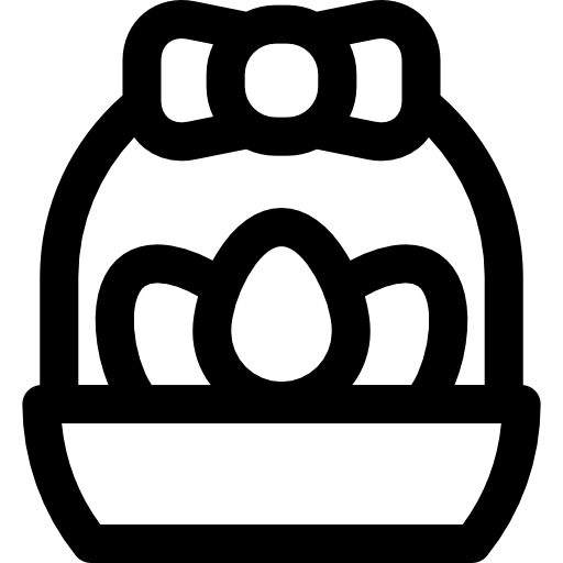 Пасхальные яйца Curved Lineal иконка