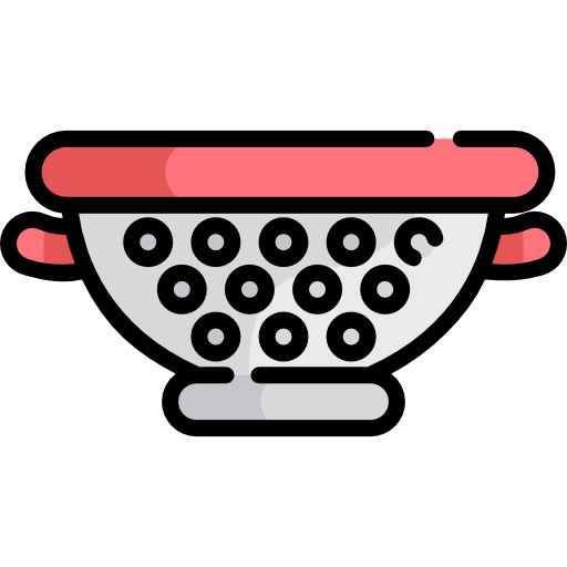 Strainer Kawaii Lineal color icon
