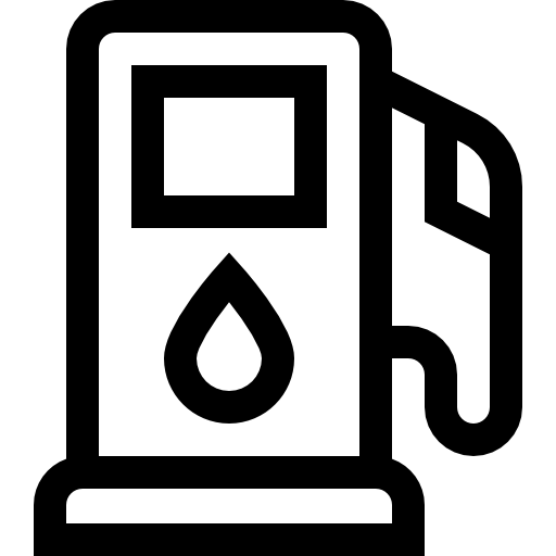 ガソリンスタンド Basic Straight Lineal icon