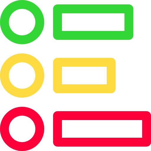 피드백 Basic Rounded Lineal Color icon