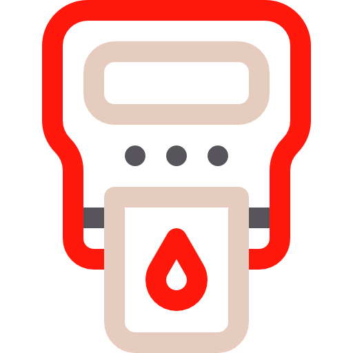 hemoglobina Basic Rounded Lineal Color icono