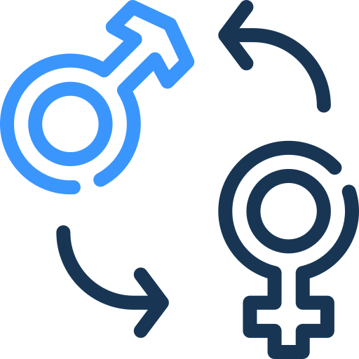 reasignación de sexo Generic color outline icono