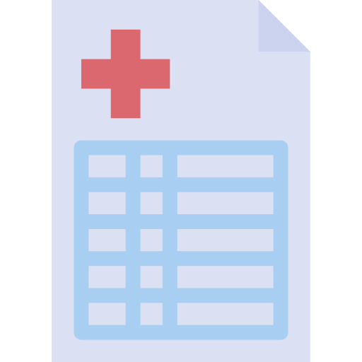 Medical form Generic color fill icon