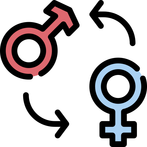 性別の再割り当て Generic color lineal-color icon