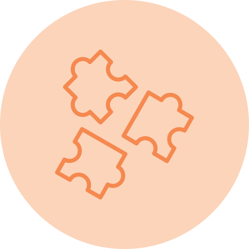 Puzzle Generic color fill icon