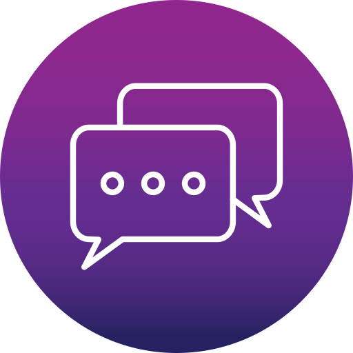 Chatting Generic gradient fill icon
