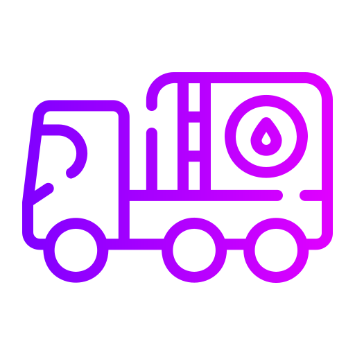 camión cisterna Generic gradient outline icono