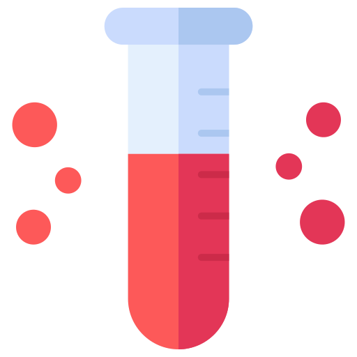 Пробирка Generic color fill иконка