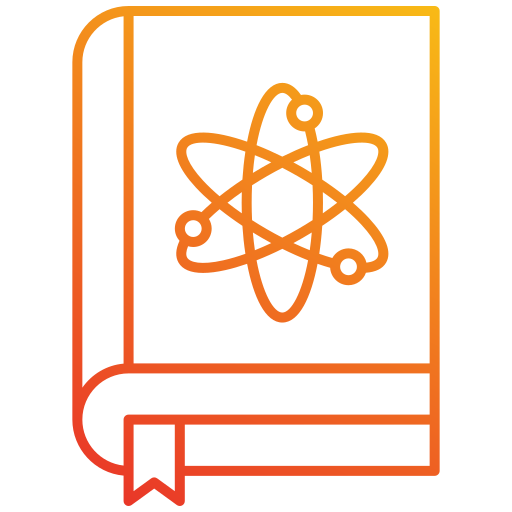 Science Book Generic gradient outline icon