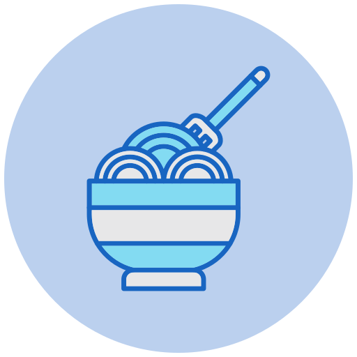pasta Generic color lineal-color icon
