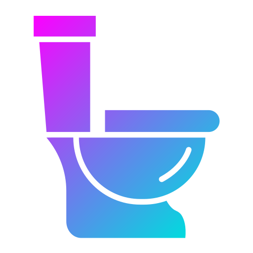 toaleta Generic gradient fill ikona
