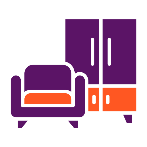 meubels voor thuis Generic color fill icoon