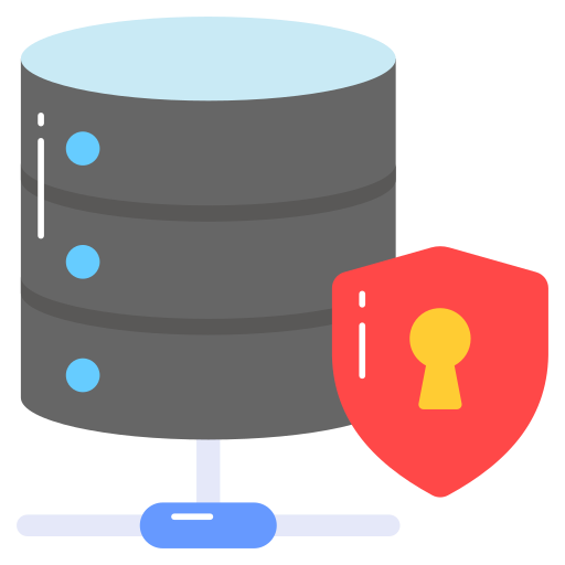 데이터베이스 보안 Generic color fill icon