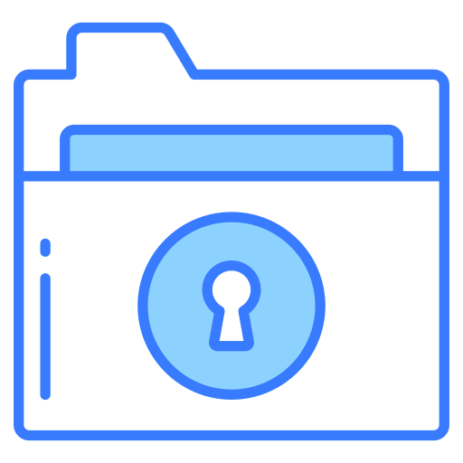 Secure Folder Generic color lineal-color icon