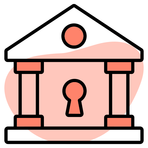 Bank closed Generic color lineal-color icon