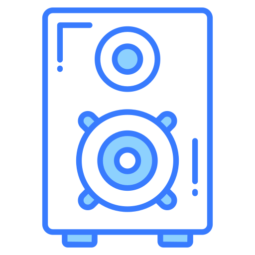 subwoofer Generic color lineal-color icon