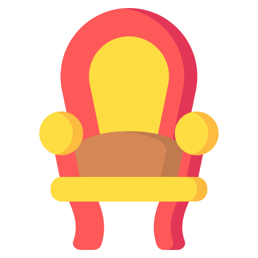 안락 의자 Generic color fill icon