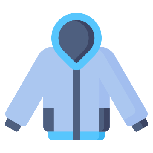 Winter jacket Generic color fill icon