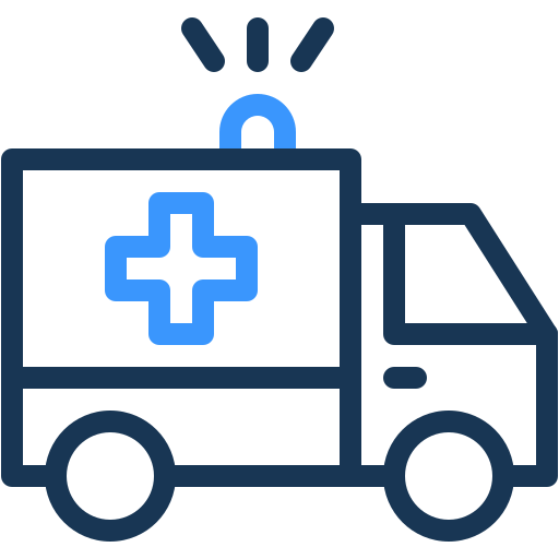 Ambulance Generic color outline icon