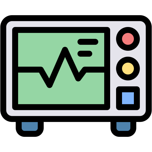 monitor ekg Generic color lineal-color ikona