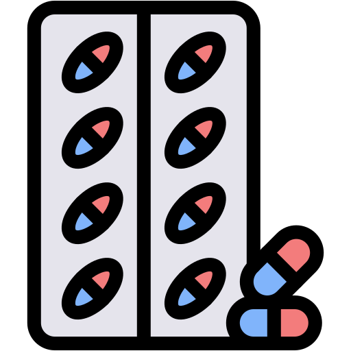 píldora Generic color lineal-color icono