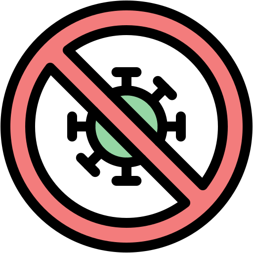 No virus Generic color lineal-color icon
