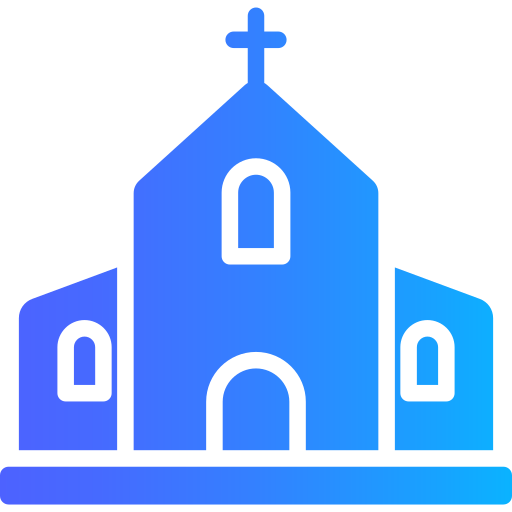 chiesa Generic gradient fill icona