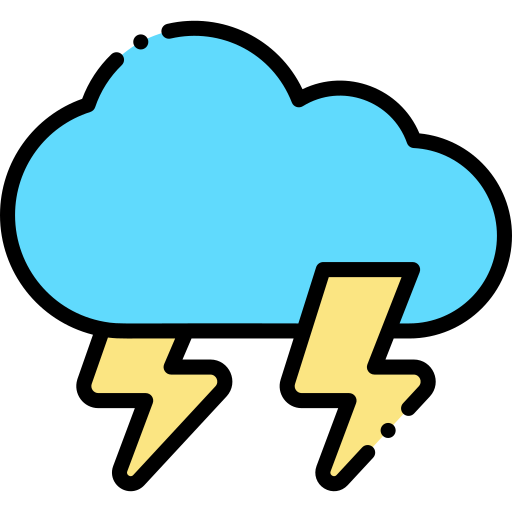 Lightning Generic color lineal-color icon