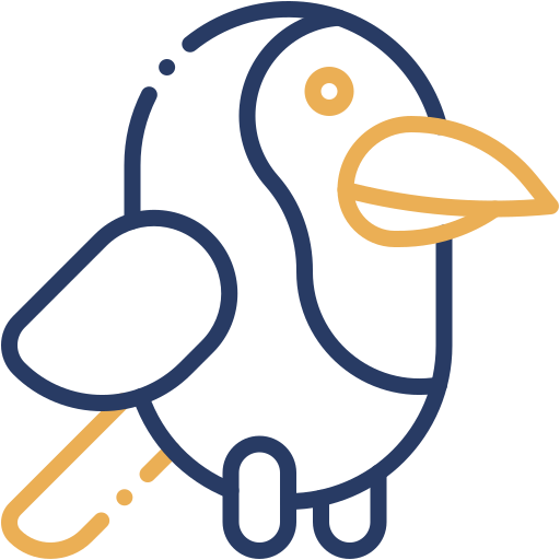 Toucan Generic color outline icon