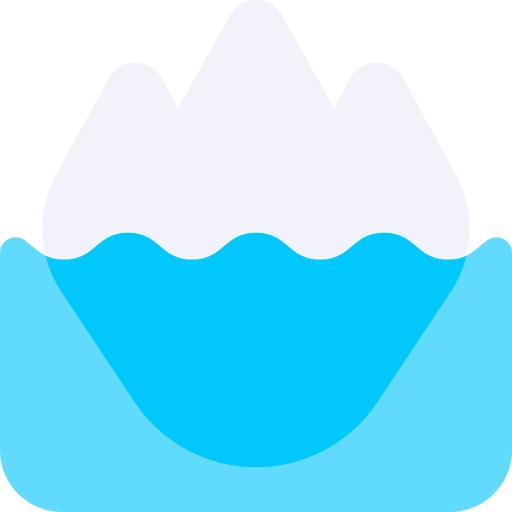 Iceberg  Generic color fill icon
